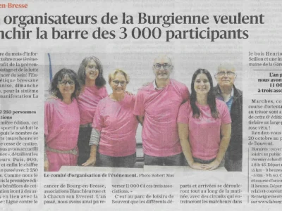 3000 participants pour La Burgienne